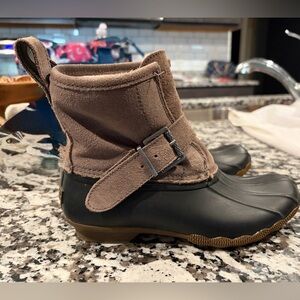 Sperry Black and Grey  Boots